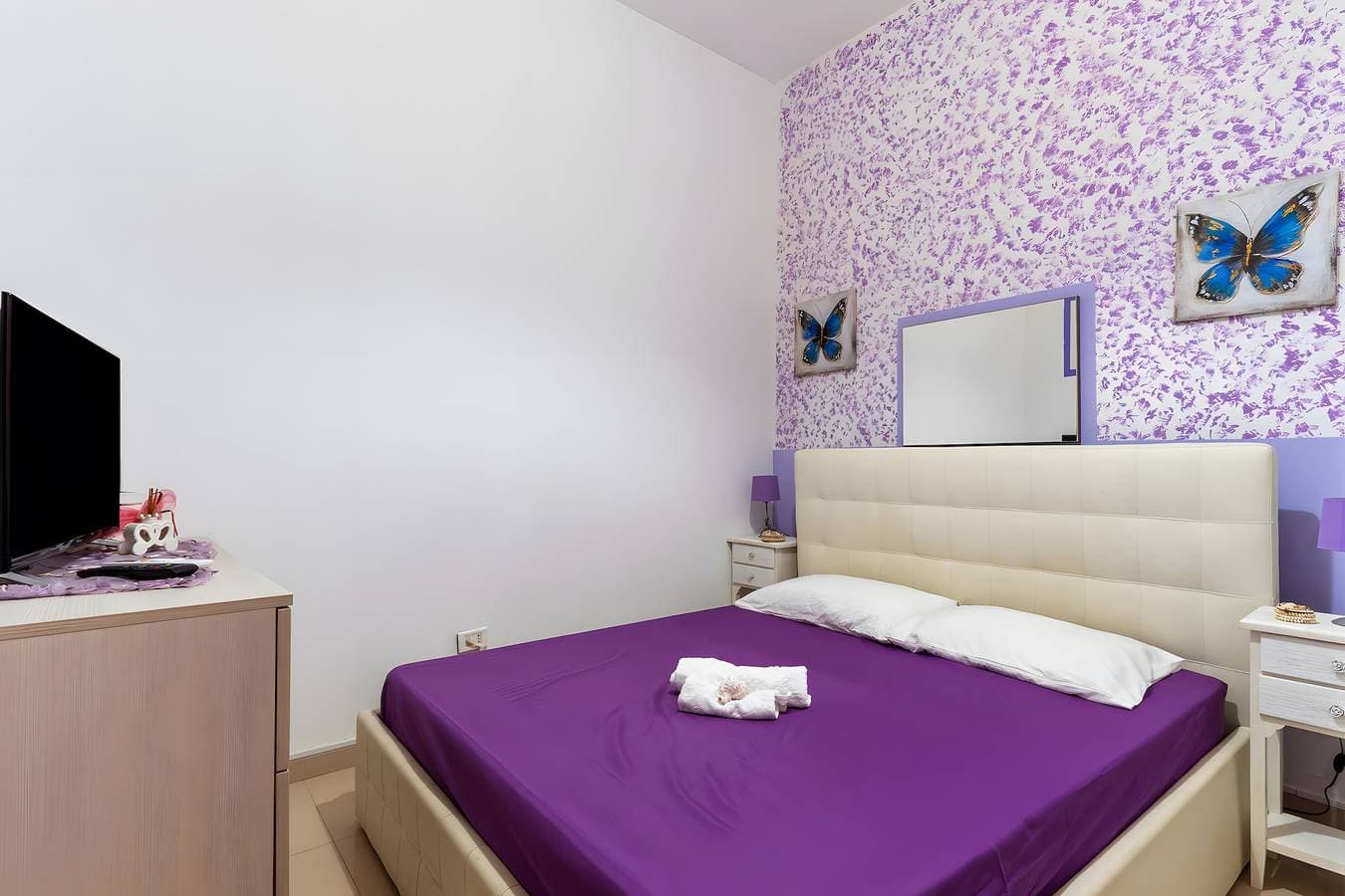 Foto 3 von 28: Ferienwohnung 'Due Passi Dal Mare' mit Meerblick, Gemeinschaftsterrasse und Klimaanlage