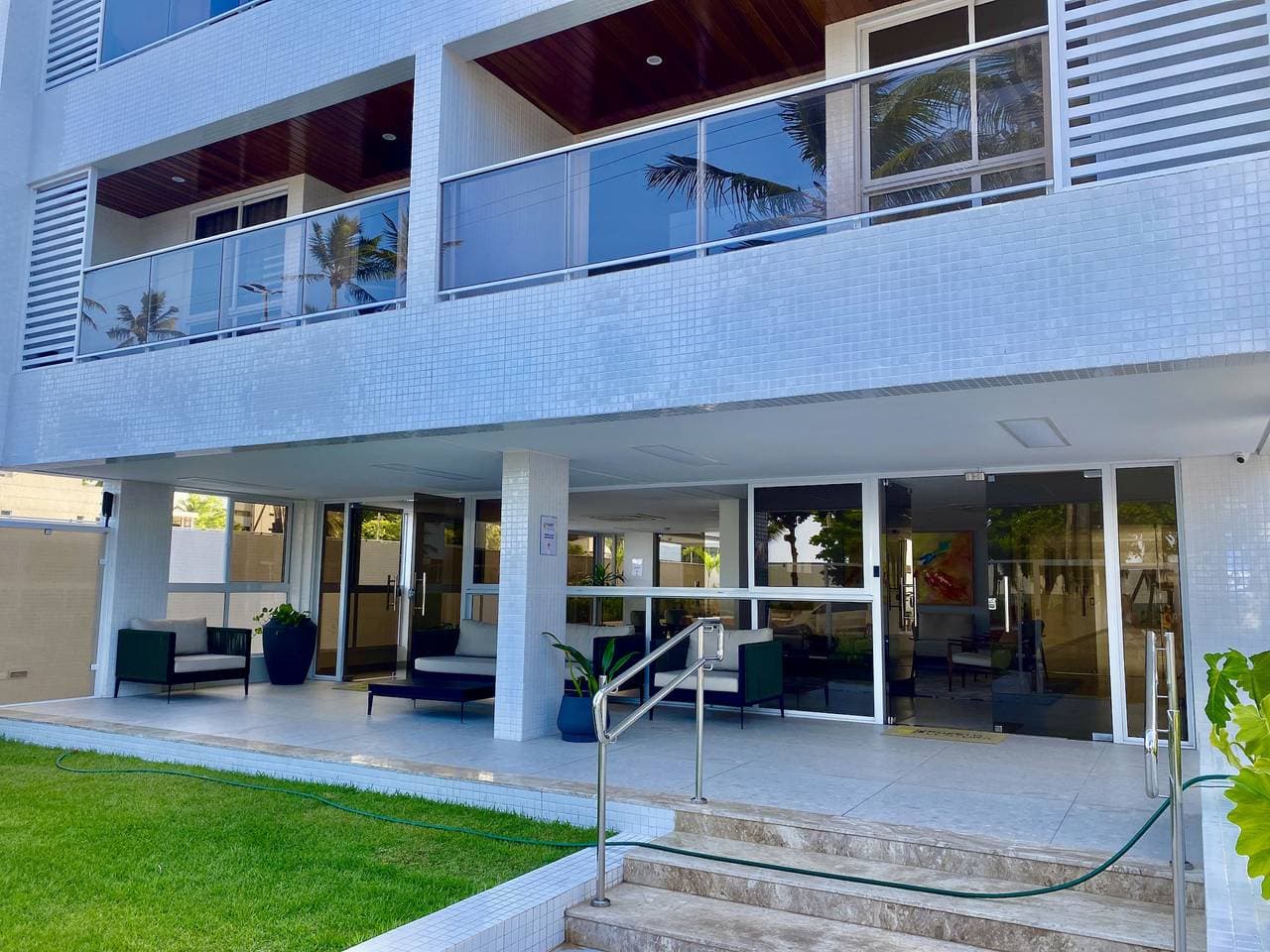Foto 10 von 33: Ferienwohnung für 6 Personen mit Garten