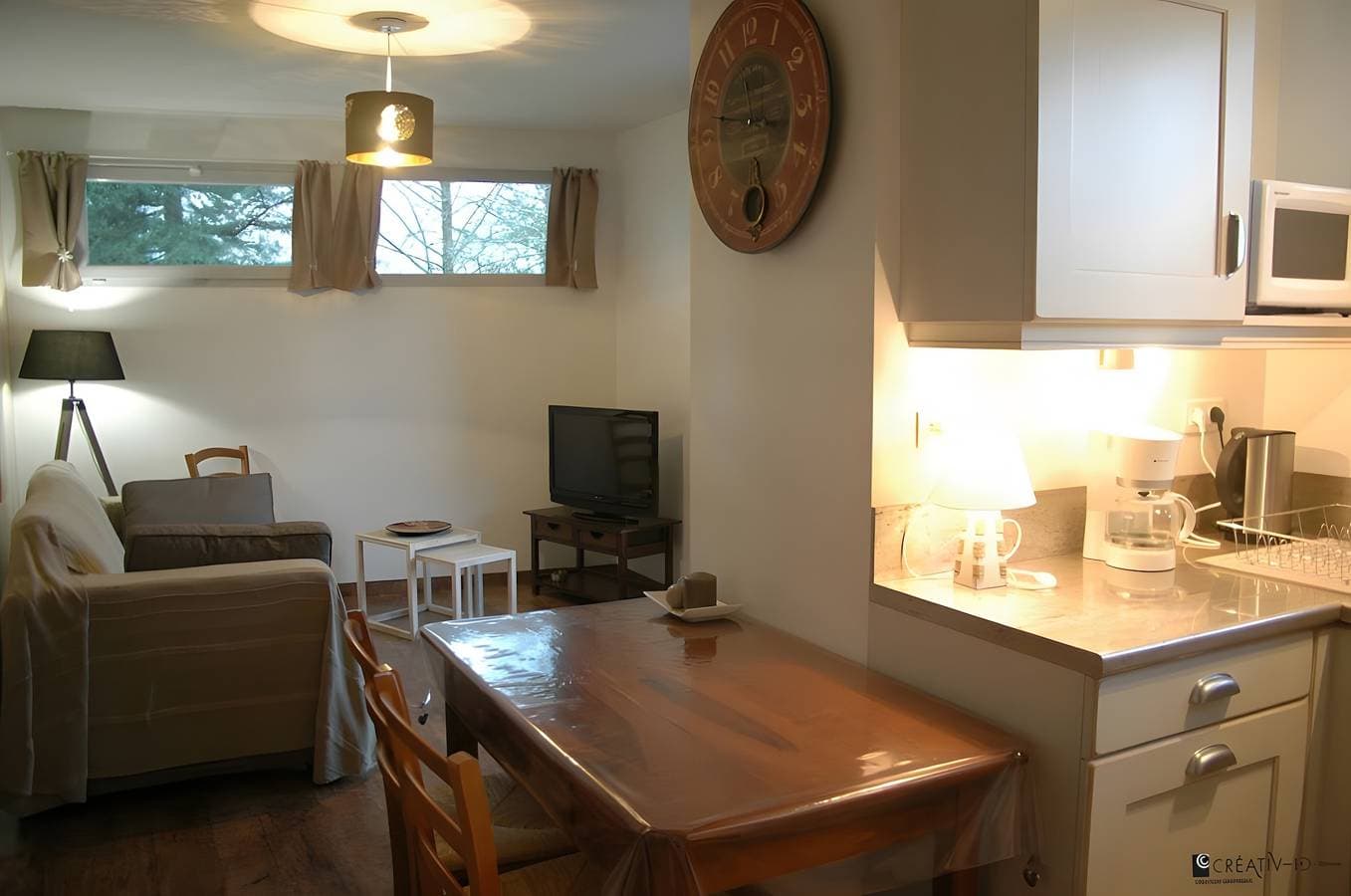 Foto 2 von 25: Ferienwohnung 'L'Aster 3 étoiles, 2 personnes' mit Gemeinschaftsgarten und WLAN
