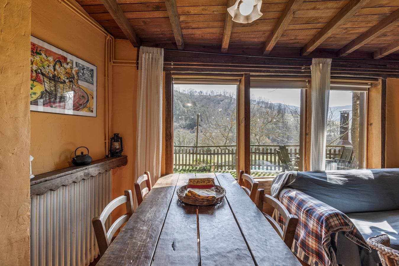 Foto 5 von 38: Ferienhaus "La Cabana, El Reixac Casa Rural" mit Bergblick, Gemeinschaftspool und WLAN