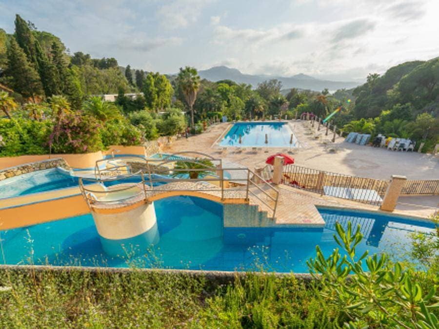 Camping Rosselba le Palme  - Mobilheim 4 personen - Mobilheim | Premium | 2 Schlafz. | 4 Pers. | Ter... 1