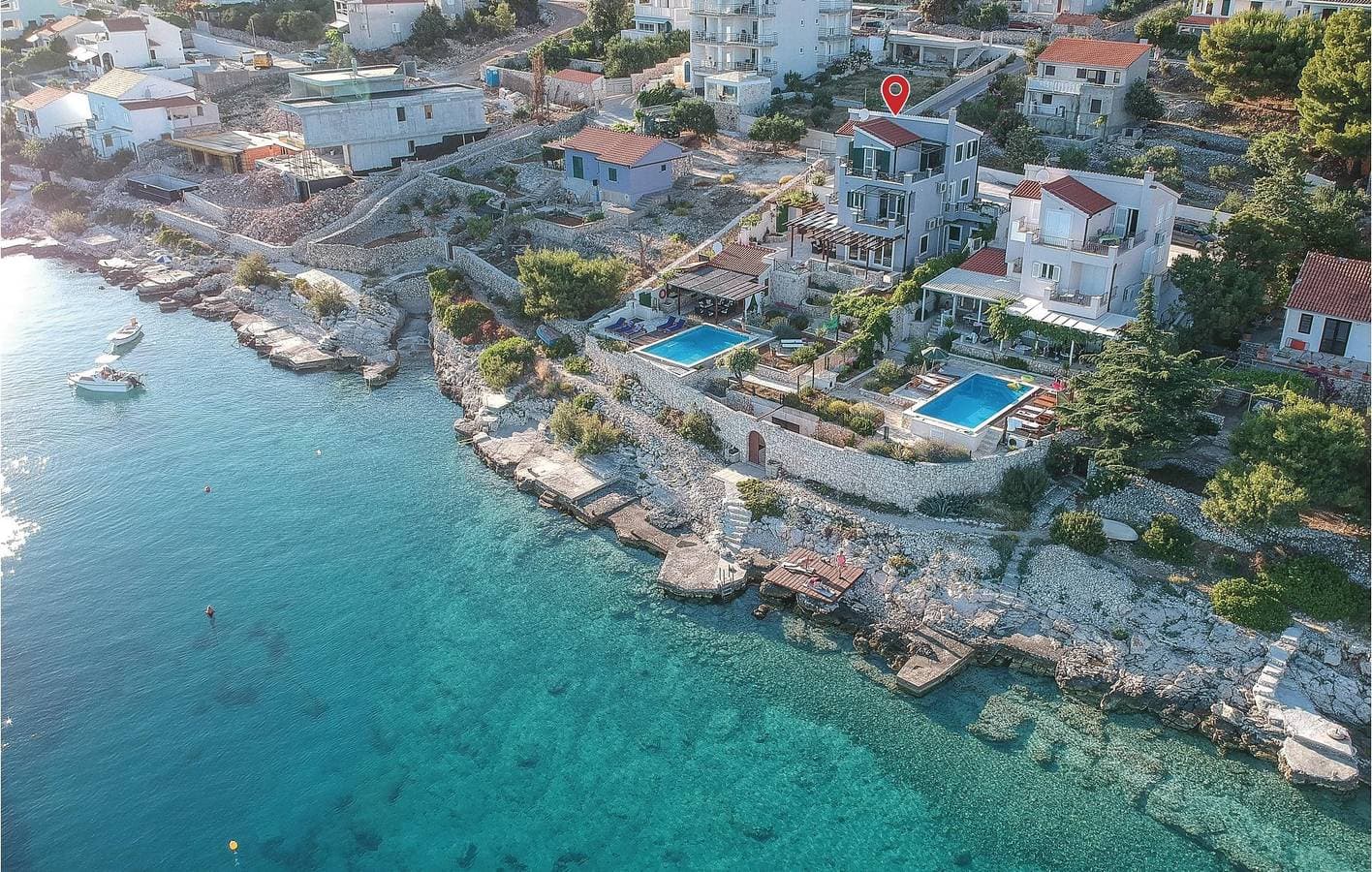 Foto 3 von 53: Charmante 2-Zimmer-Wohnung mit Pool, Terrasse und WLAN in der Nähe der Küste von Kanica