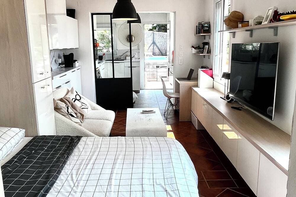 Foto 4 von 19: House with sea view, private heated swimming pool, terrace