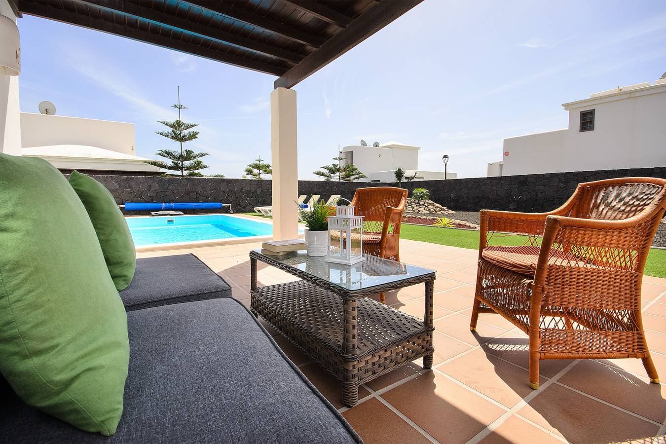 Foto 5 von 29: Villa "Aguamarina 4" mit Pool, Terrasse, Balkon, Garten und WLAN
