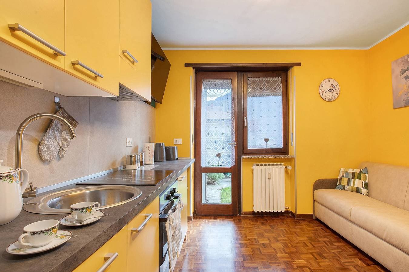 Foto 7 von 26: Apartment 'Maison De Doi - Chatillon' mit Bergblick, privatem Garten und WLAN