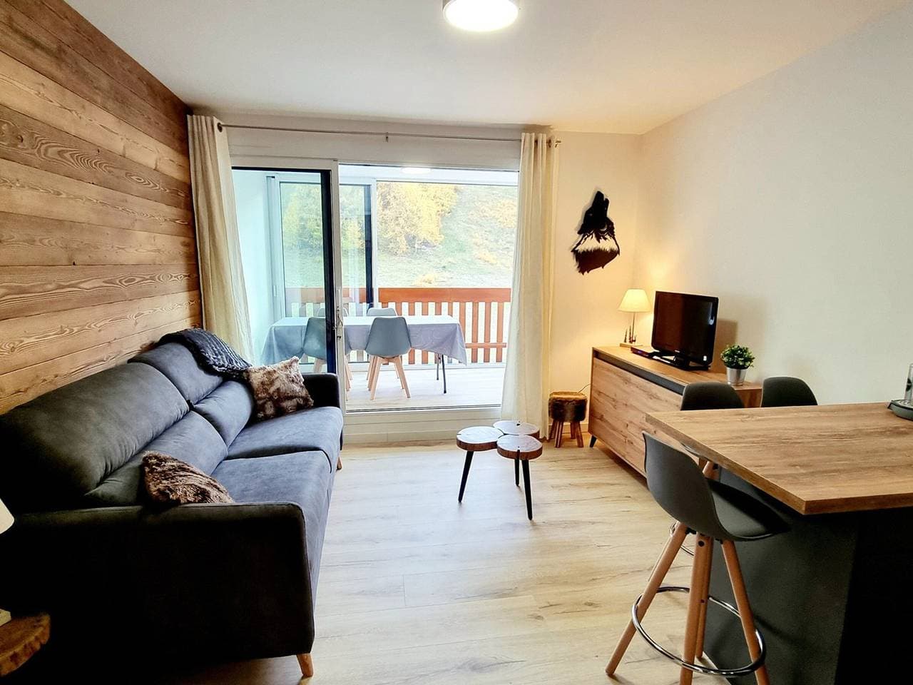 Foto 3 von 15: Renoviertes Studio für 4 Pers. an Skipisten mit Parkplatz