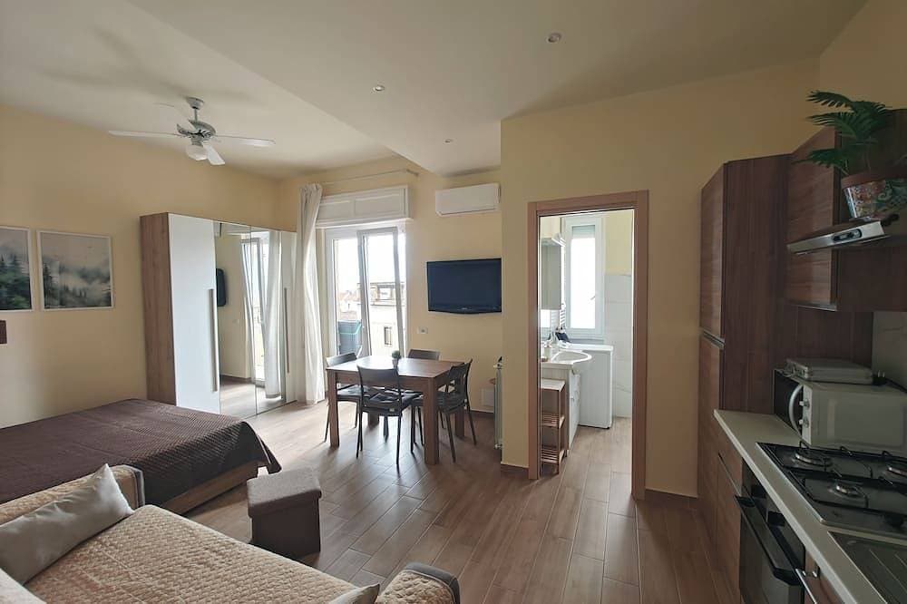 Foto 3 von 22: Terrae Balcony (Central Sicily Loft) Modern, high-tech studio apartment in Caltanissetta.