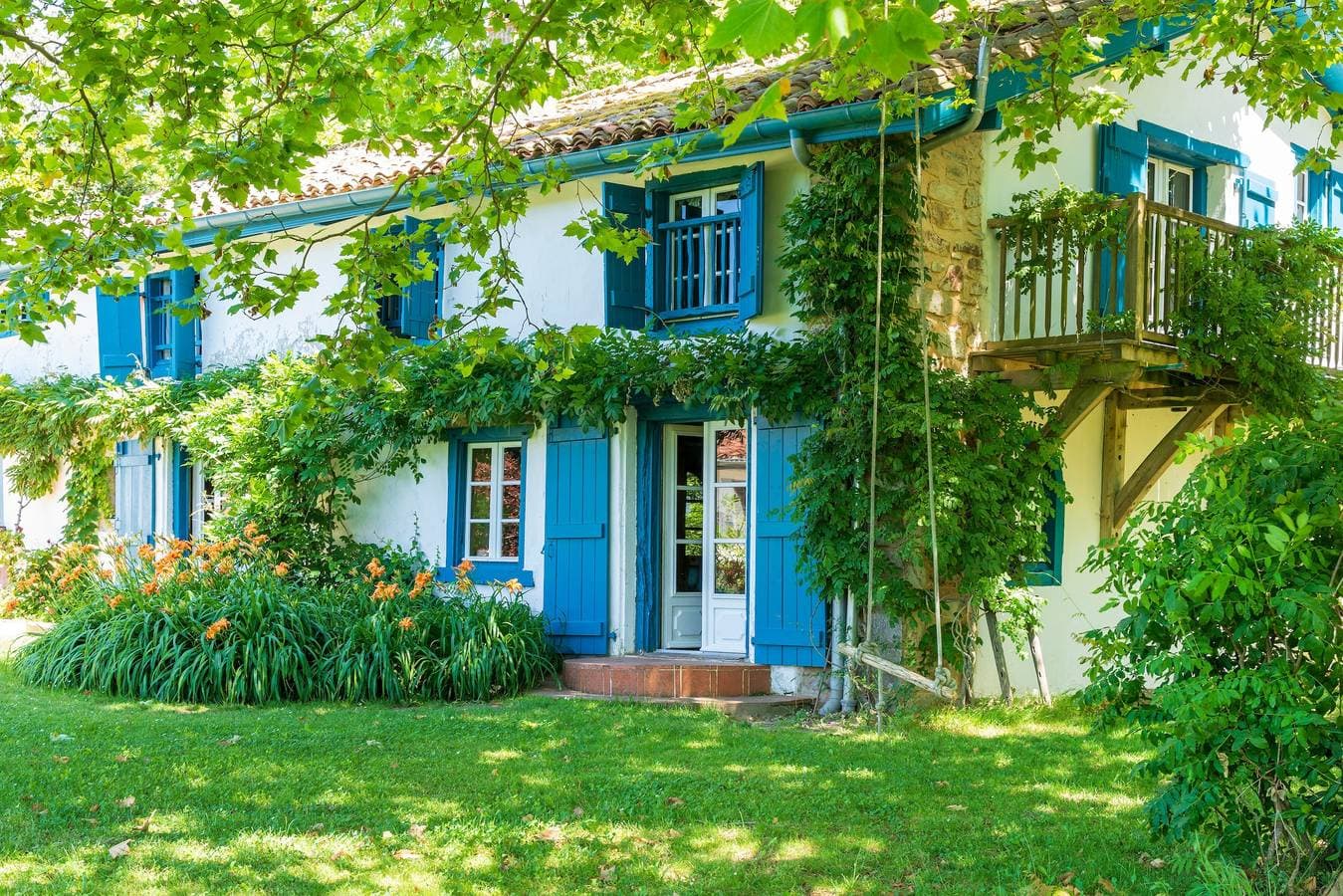 Foto 3 von 44: Charmantes Haus mit Whirlpool, privater Terrasse, Garten und WLAN in Arcangues