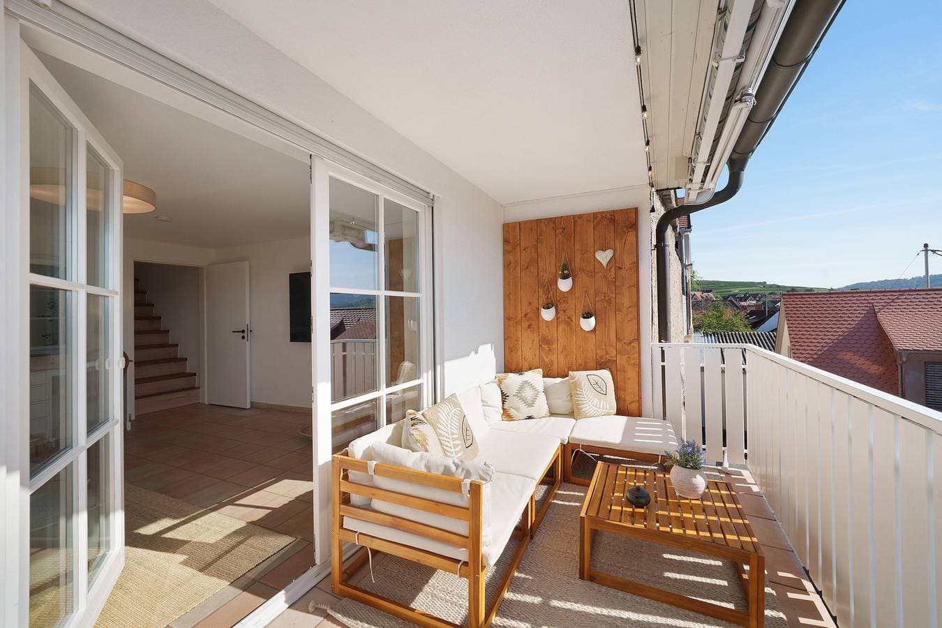 Foto 2 von 21: Ferienhaus 'Burkheim' mit Balkon, Wi-Fi und privatem Fitnessraum