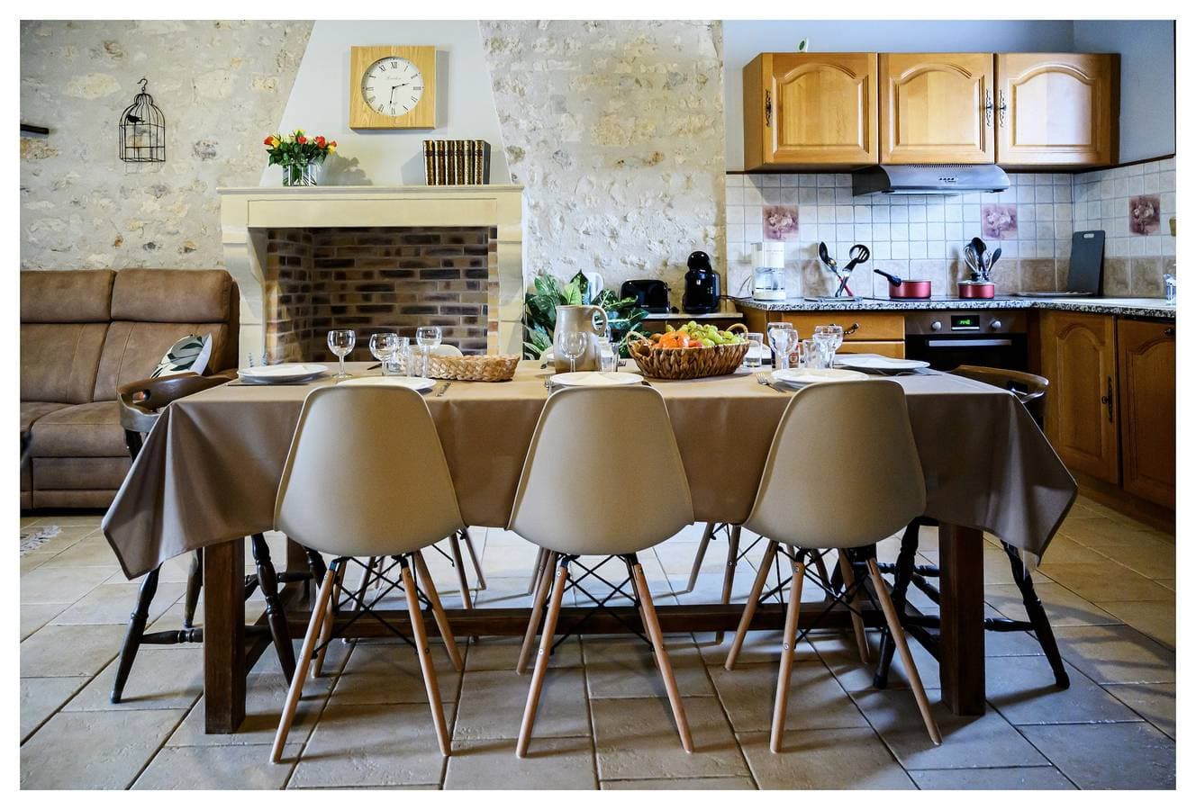 Foto 6 von 21: Gîte 'Le Prunier' mit gemeinsamem Garten und WLAN