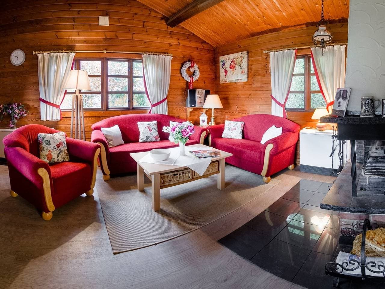 Foto 2 von 21: Schwedenhaus Bergblick - Ferienhaus mit Kamin, max. 5 Personen