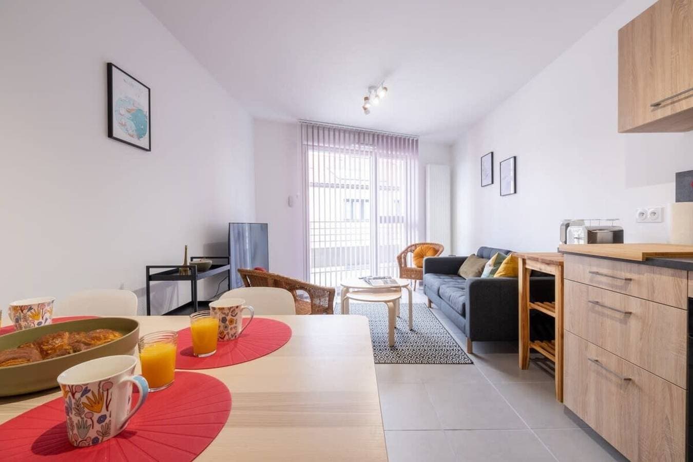 Foto 7 von 29: Ferienwohnung für 4 Personen mit Balkon