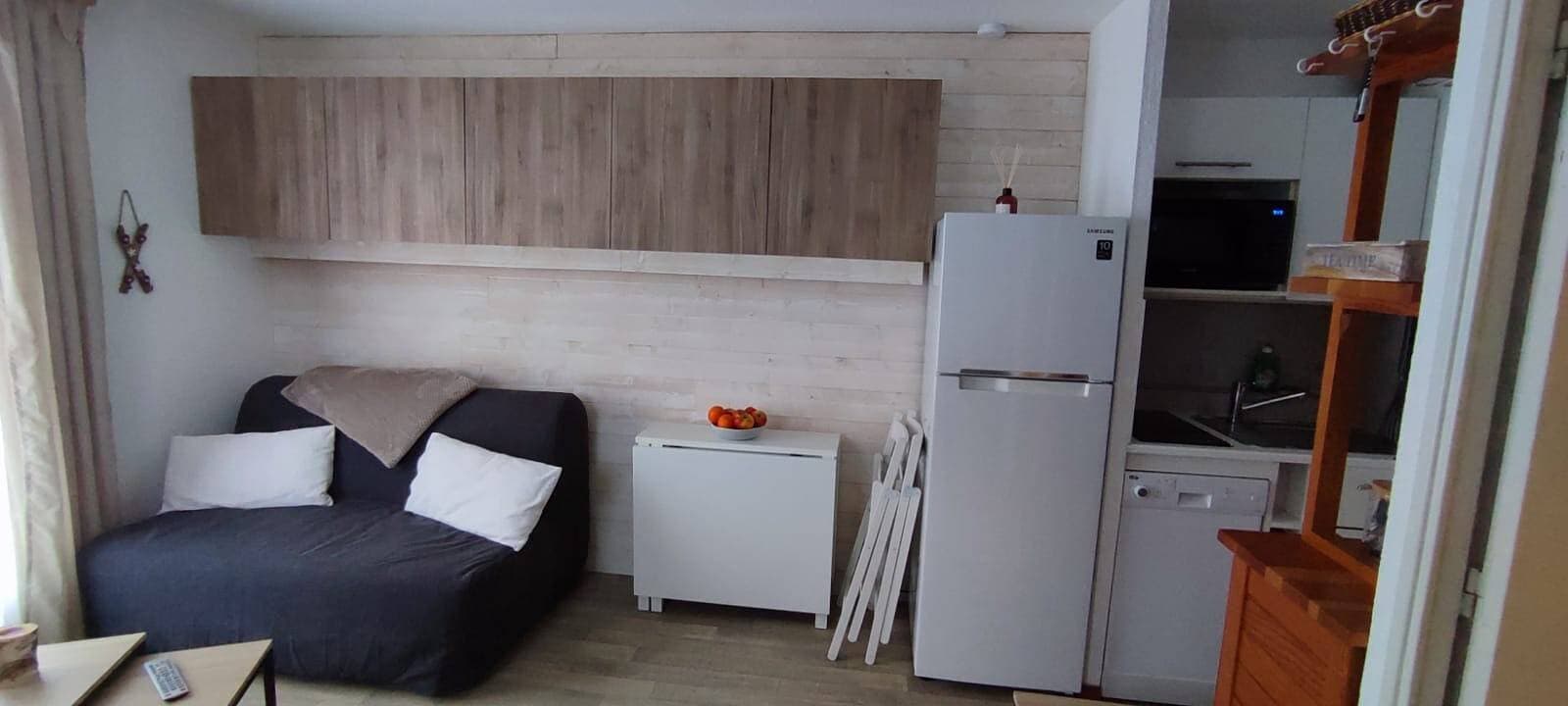 Foto 12 von 32: Apartment 'Parenthèse Alpine' mit Bergblick und privater Terrasse