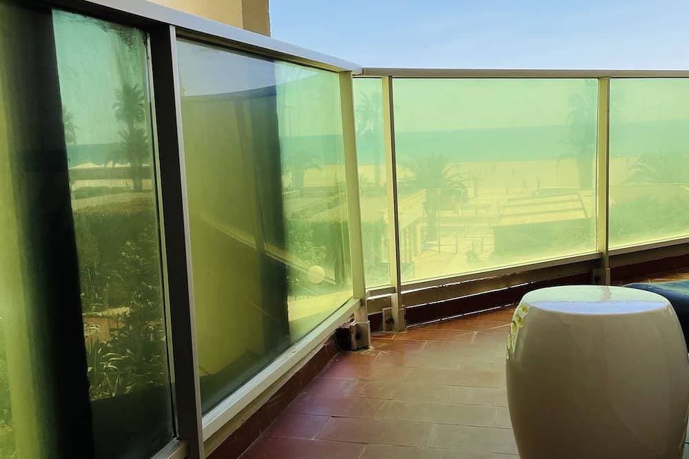Foto 9 von 30: Large Terrace Facing The Sea Canet-Sud,2/4 Persons, Parking, Air Con.,WIFI