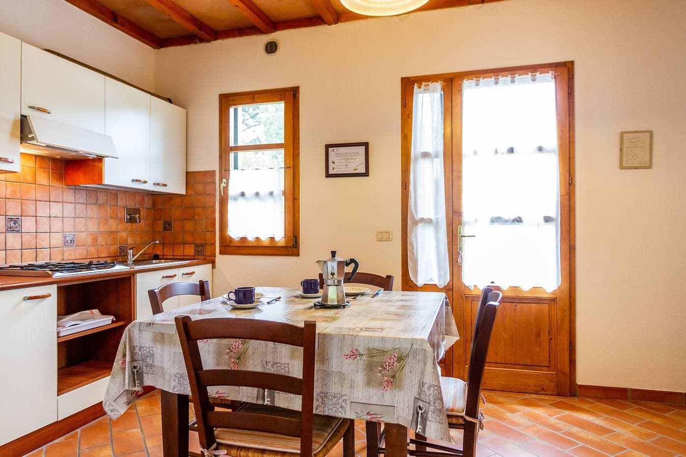 Foto 8 von 18: Ferienwohnung "Geranio - Agriturismo La Fattoria" mit Garten und WLAN