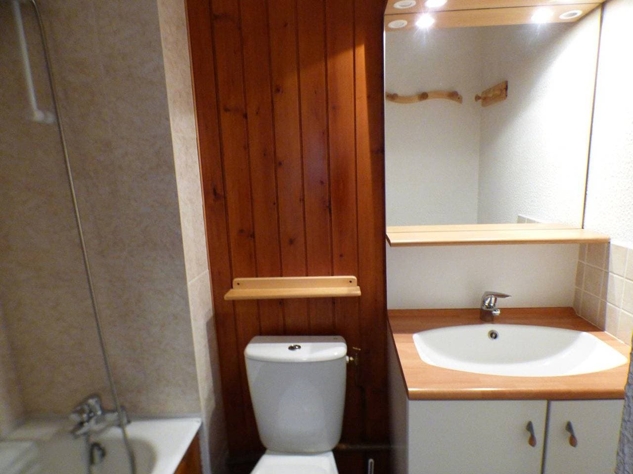 Foto 7 von 9: Studio für 4 Personen in Les Saisies, Parkplatz