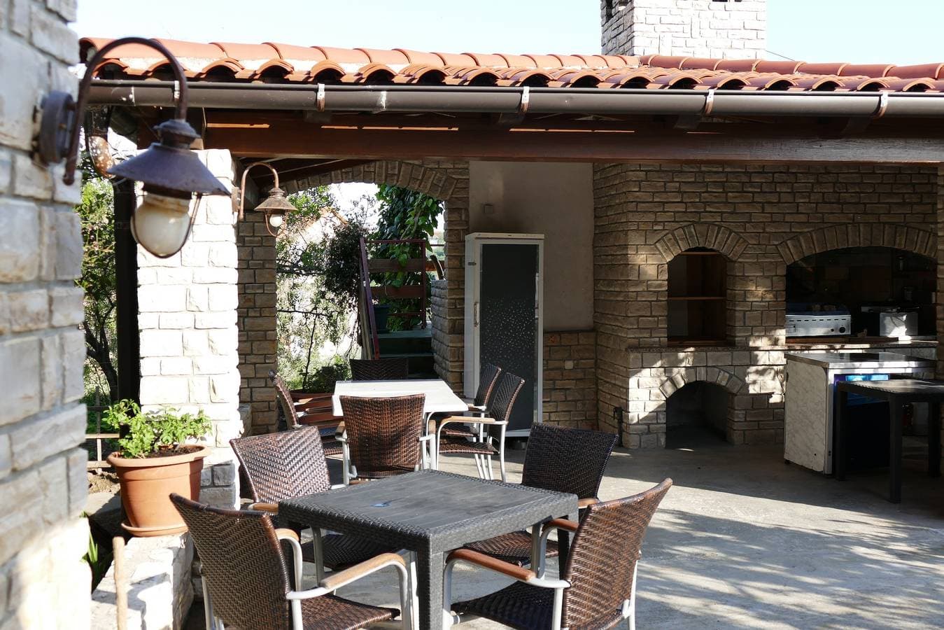 Foto 6 von 17: Studio Appartement mit Terrasse und Meerblick Kampor, Rab As-5037-f
