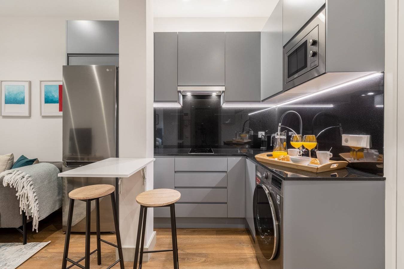 Foto 4 von 10: Charming 1-Bed Apartment in Chamberí, Madrid