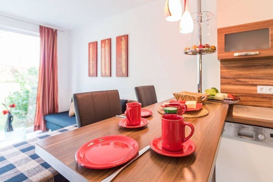 Foto 2 von 10: Gemütliche Ferienwohnung mit überdachter Terrasse, direkt am Strand