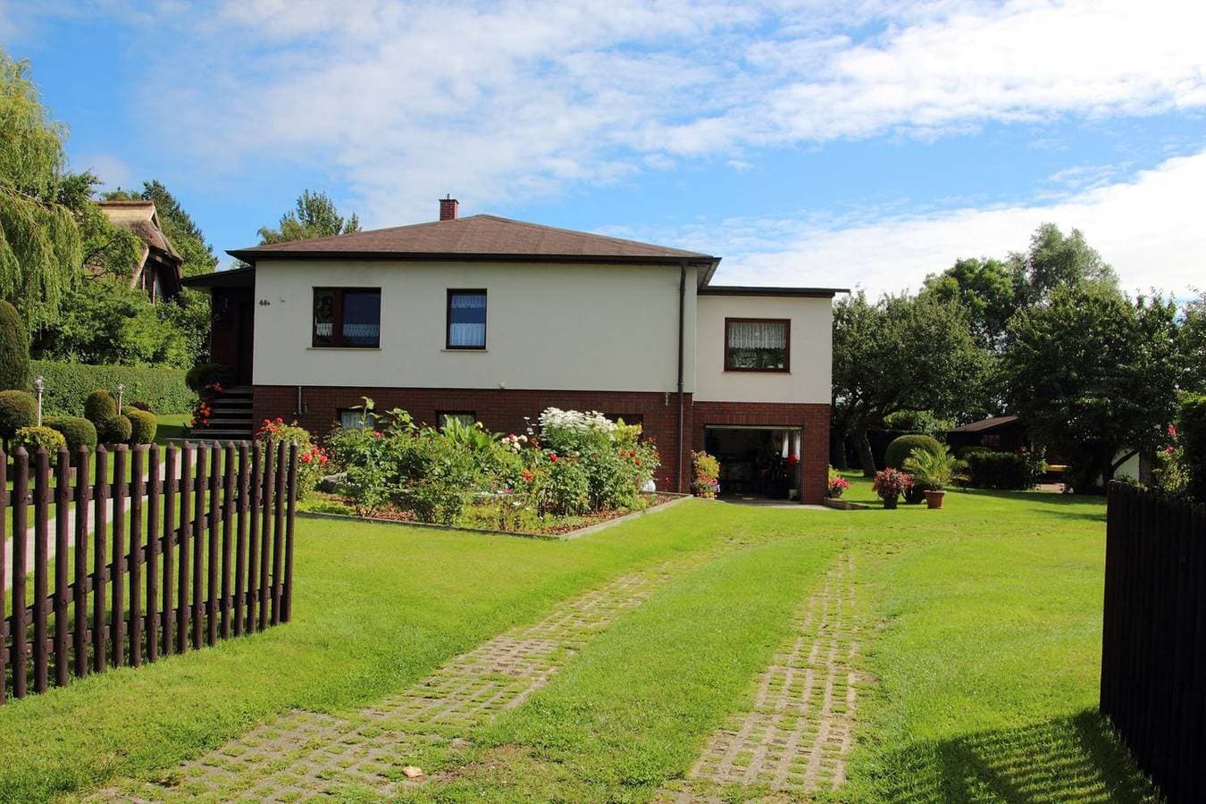 Foto 9 von 9: Ferienwohnung in Boddennähe - idyllisch am großen Jasmunder Bodden gelegen