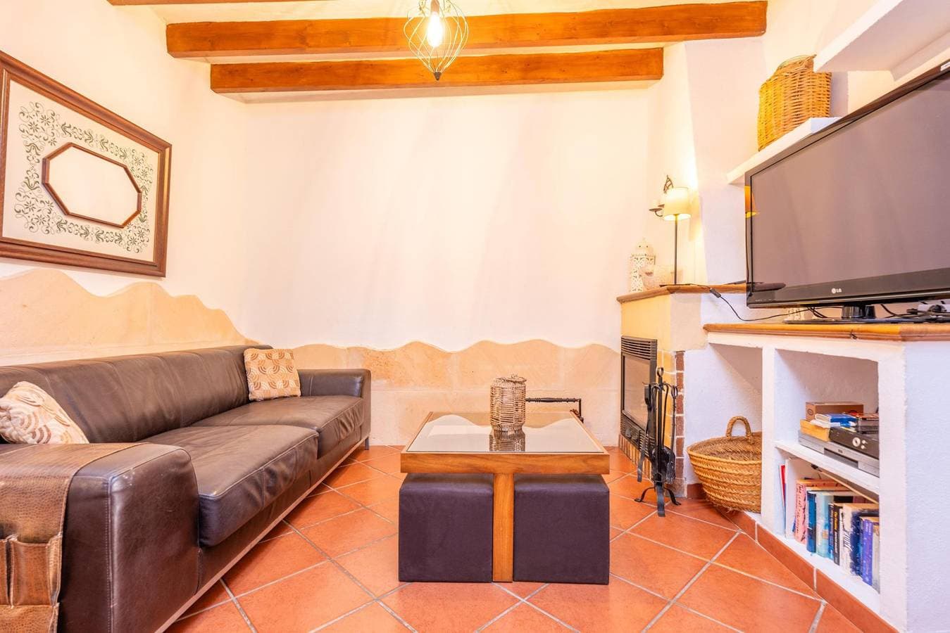 Foto 10 von 36: Es Raco - Ferienhaus mit privaten Pool in Caimari. WiFi gratis