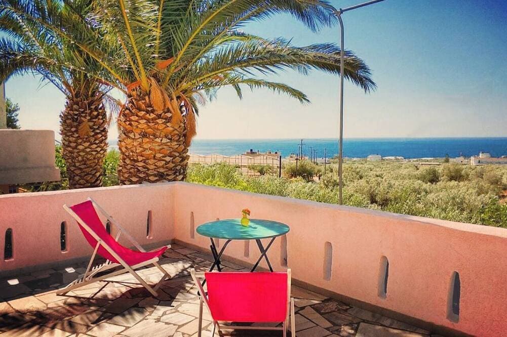 La Luna Blu \"Owl\" Apartment, Meerblick, 500 Meter vom Strand entfernt 1