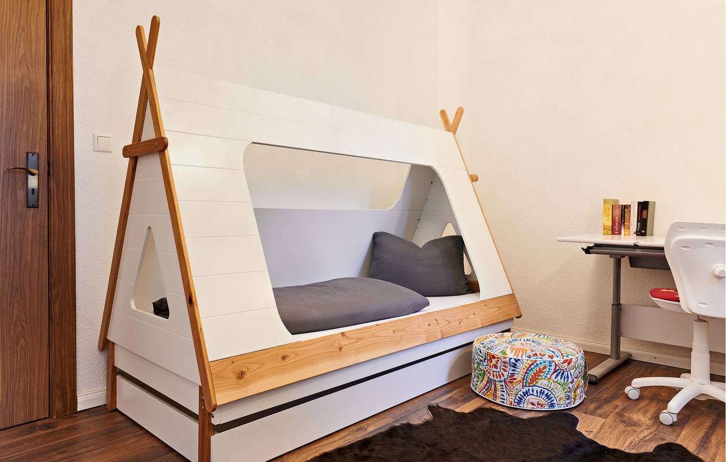 Foto 13 von 19: Gemütliche Wohnung mit TV, Terrasse, Parkplatz, Küche und Internet