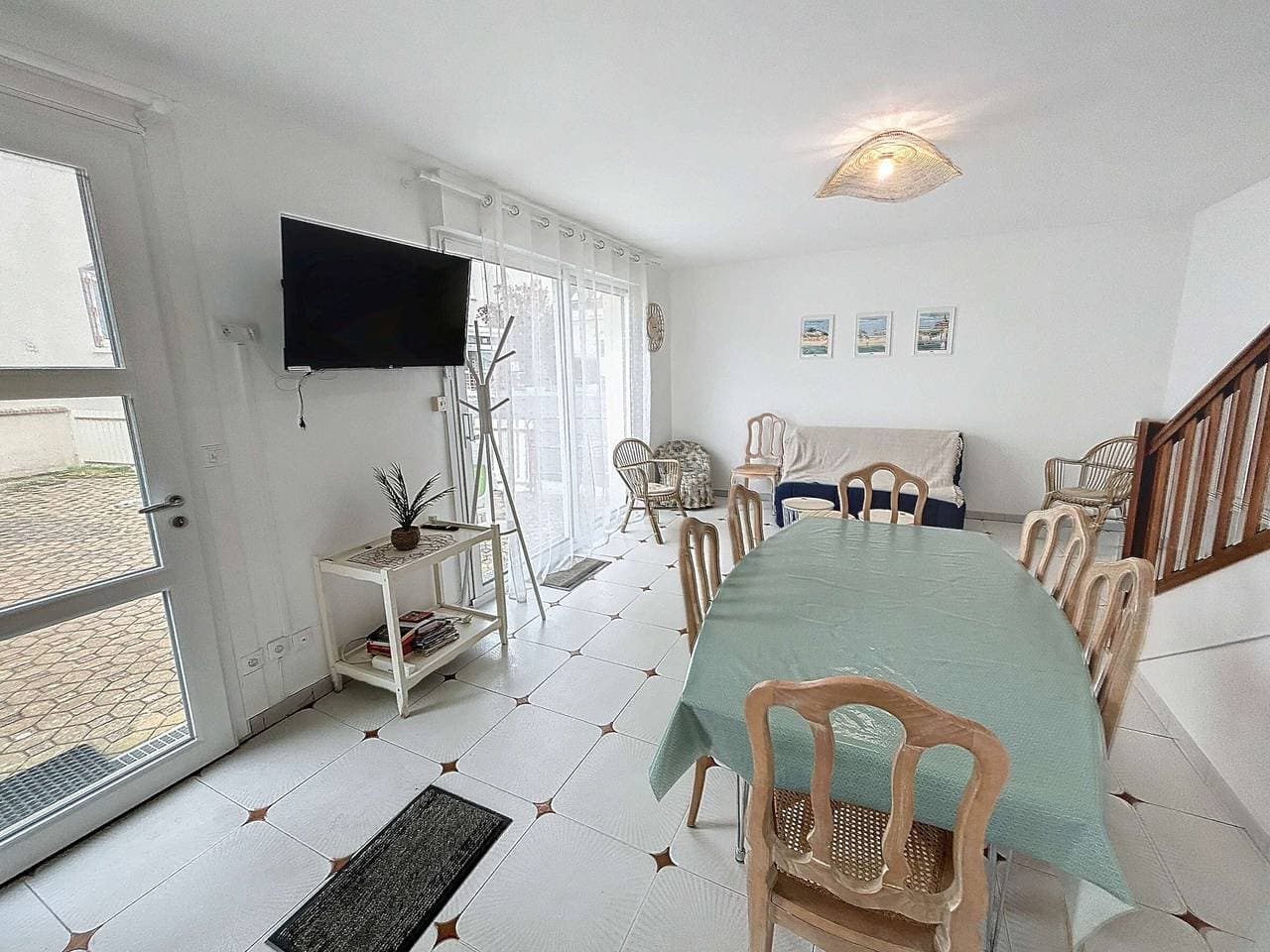 Foto 6 von 15: Stadthaus 50m vom Strand und Geschäften, 2 Zimmer, gemeinsamer Hof