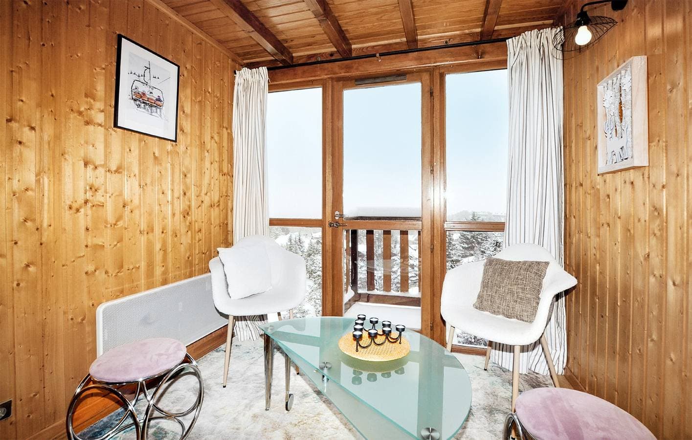 Foto 2 von 20: Gemütliches Ski-Apartment mit Garage, Parkplatz und Internet - Font-Romeu