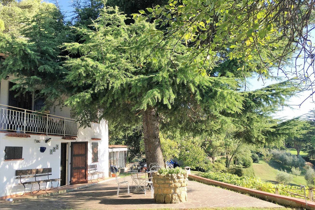 Foto 5 von 50: Toscana Tour - Casa Bianca Villa Swimmingpool mit Meerblick, eingezäunter Garten, Grill