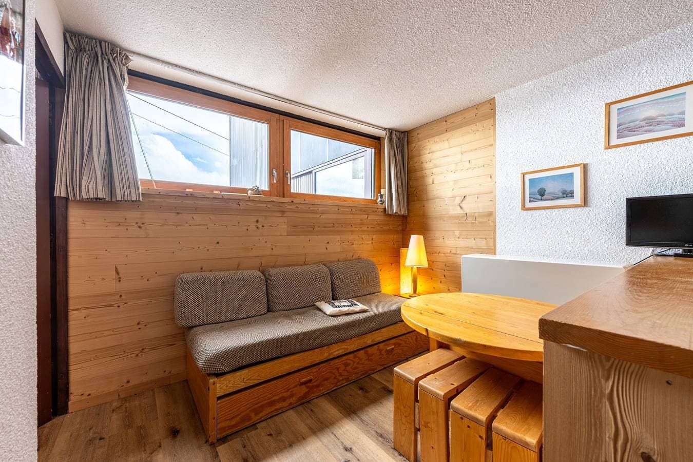 Foto 2 von 22: Ferienwohnung 'Aime 2000' mit Bergblick