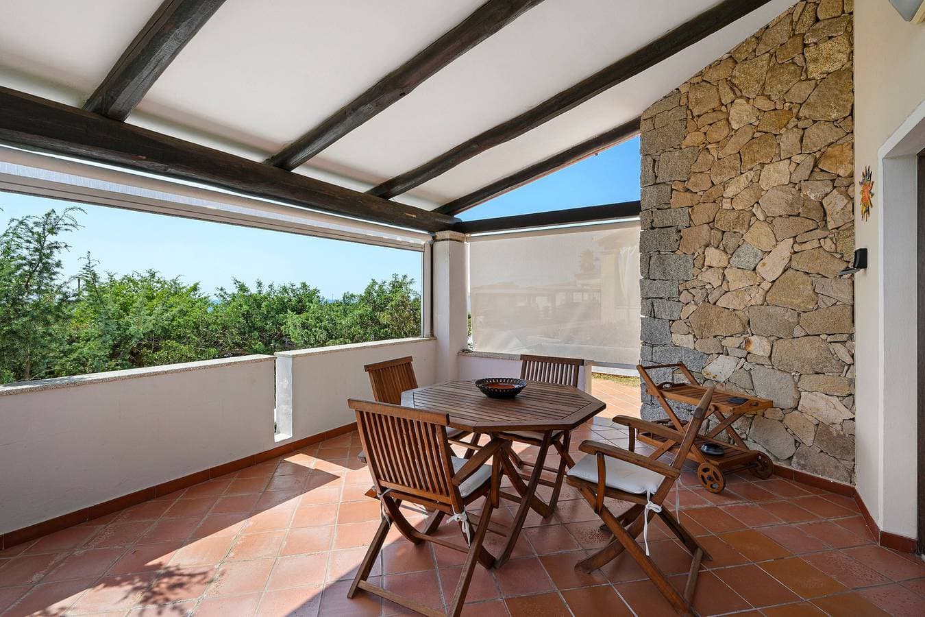 Foto 6 von 25: Meerblick-Villa in Santa Reparata mit WLAN, Klimaanlage und direktem Strandzugang