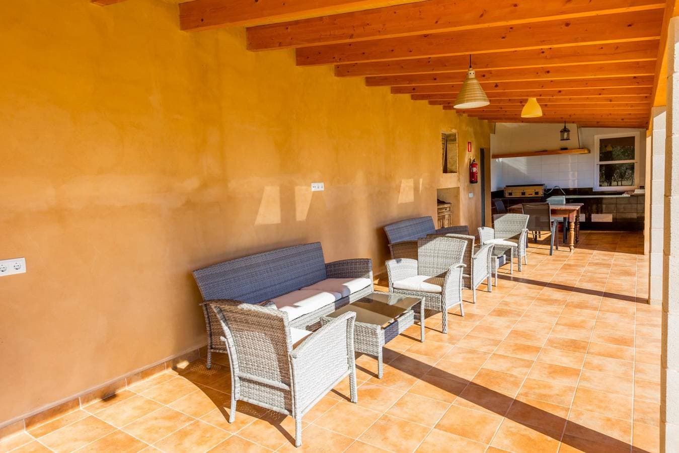 Foto 11 von 23: Can Fus - Apartment mit Gemeinschaftspool in Campos. WiFi gratis.