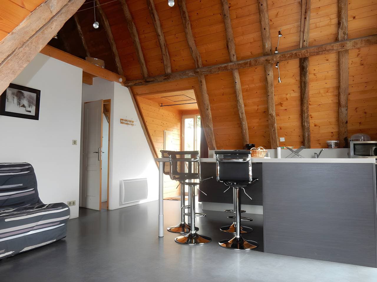Foto 7 von 24: Gîte „La Grange“ mit Bergblick und WLAN