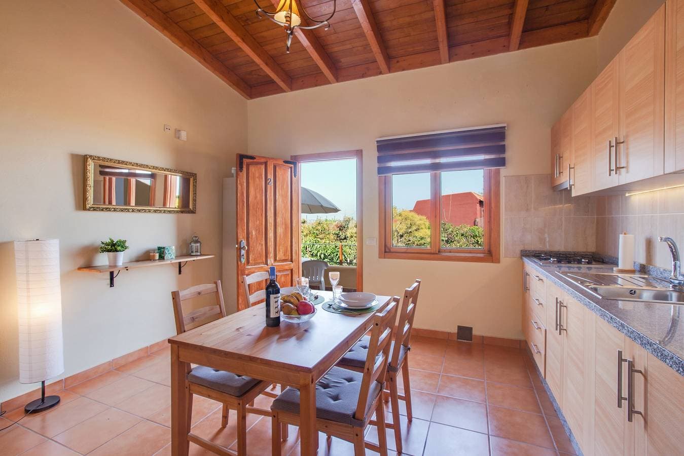 Foto 6 von 29: Ferienwohnung "Casa Quemahierro 2" mit Teideblick, Pool und Garten