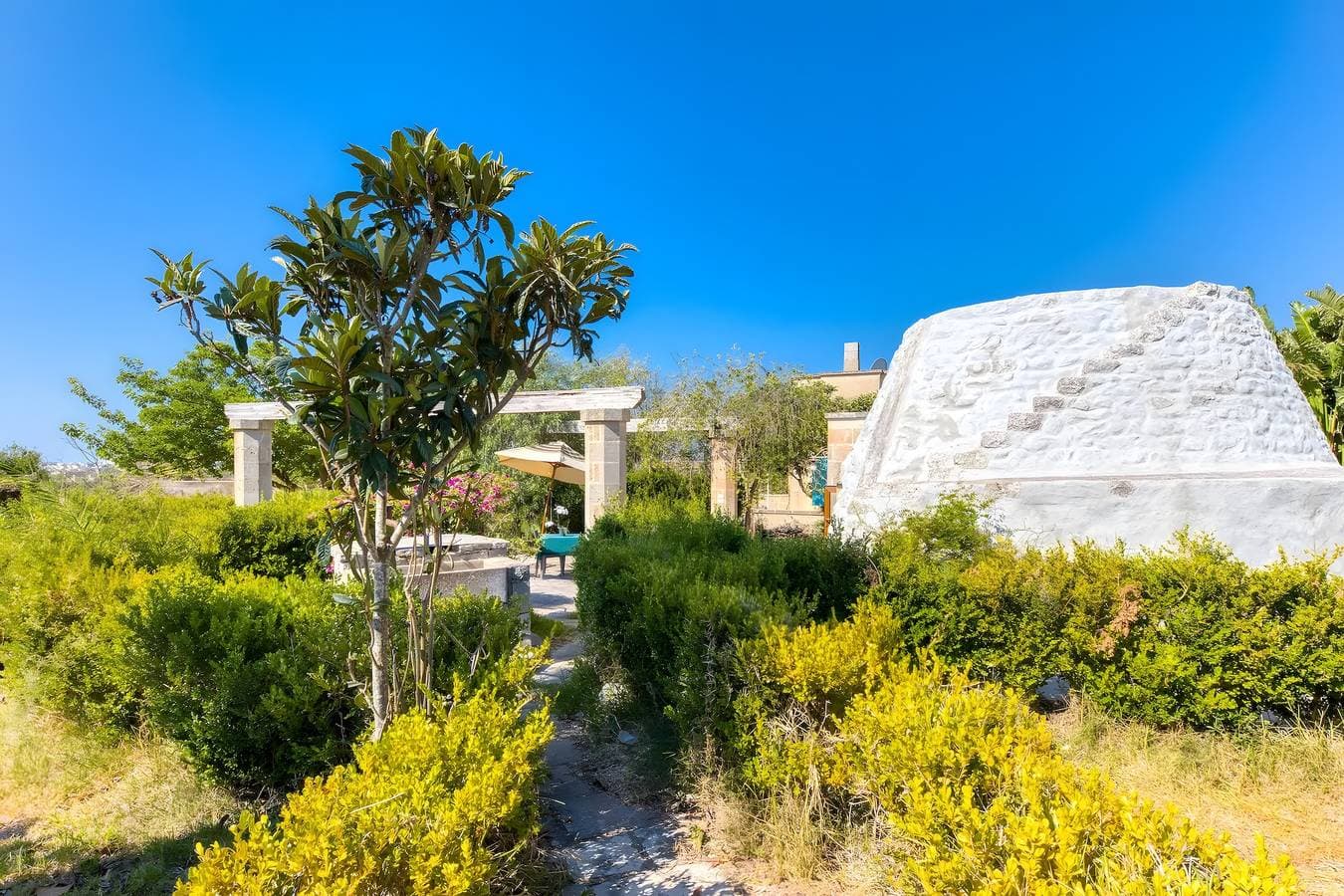 Foto 7 von 25: Ferienwohnung 'Agriturismo Le Baccole - Apt' mit privater Terrasse, Garten & Klimaanlage