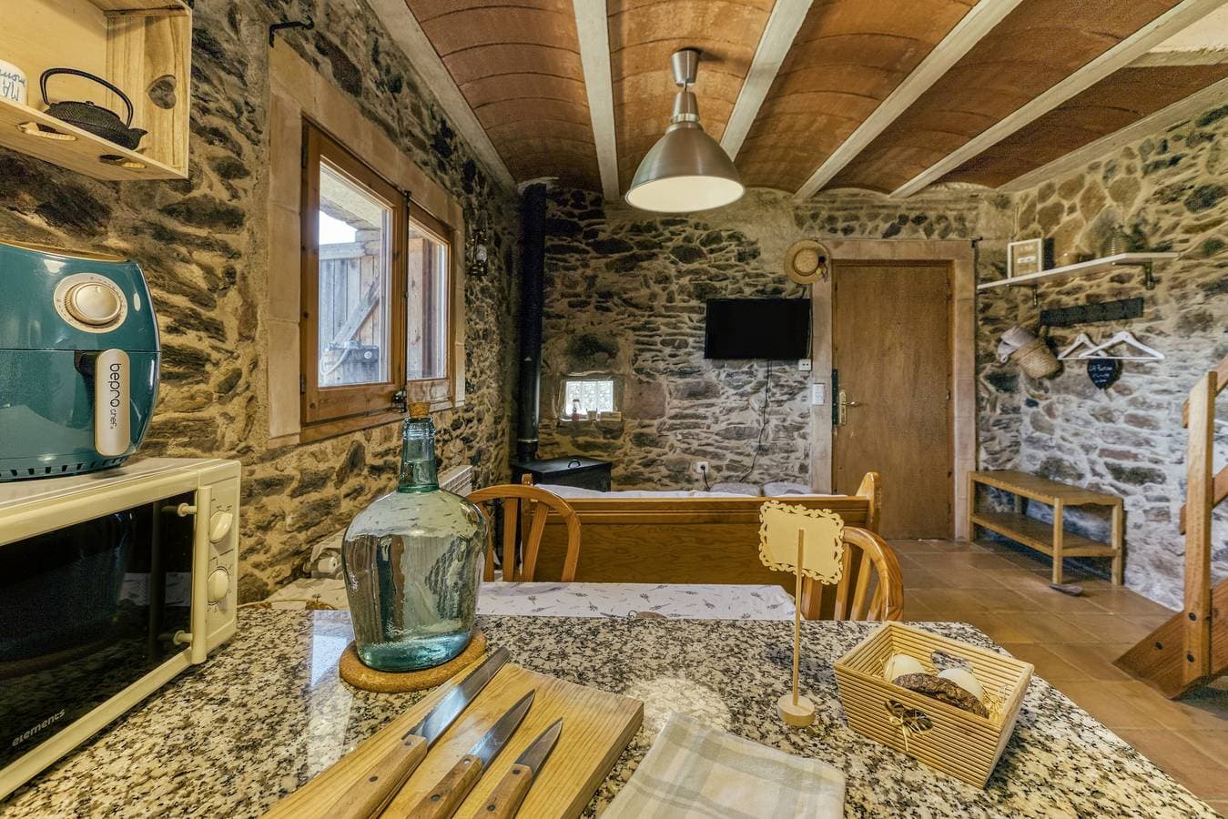 Foto 4 von 22: Apartment „La Rústica“ mit Bergblick, Gemeinschaftsgarten und WLAN