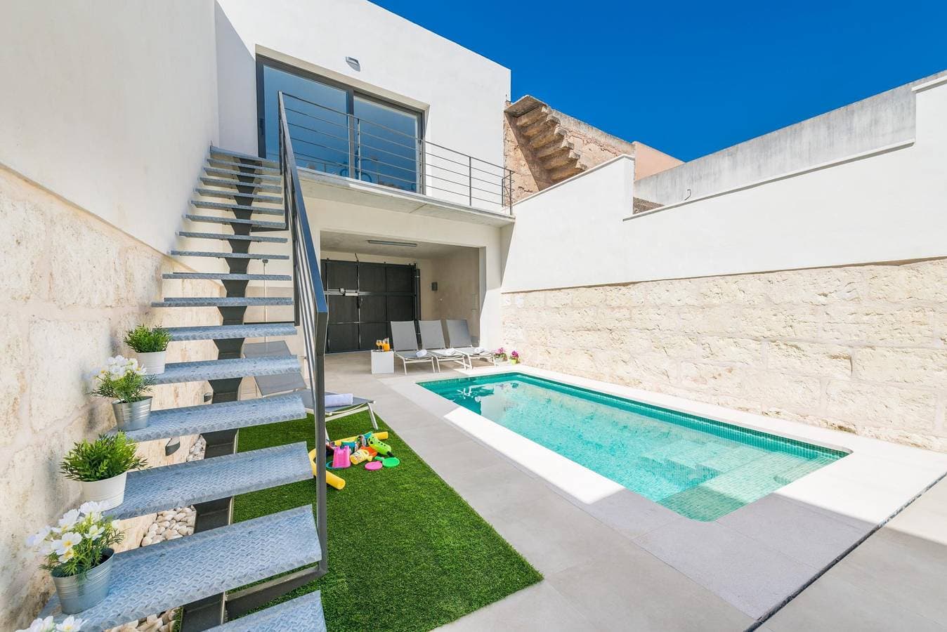 Ca Na Foc - Modernes Ferienhaus mit privatem Pool in traditioneller Stadt. WiFi gratis 1