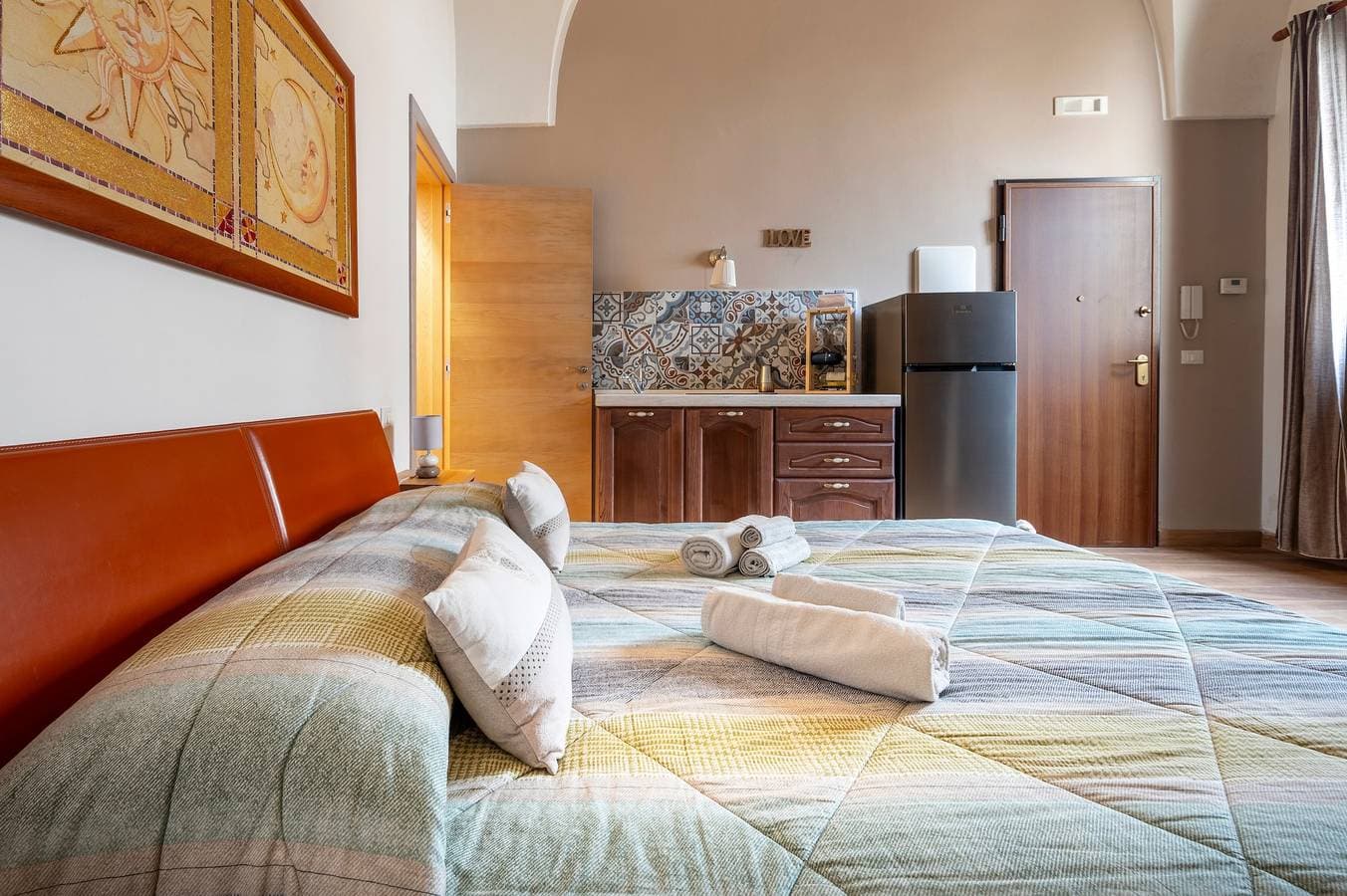 Foto 4 von 37: Apartment 'La Dimora Di Marco - Sole E Luna' mit gemeinsamer Terrasse, WLAN und Klimaanlage