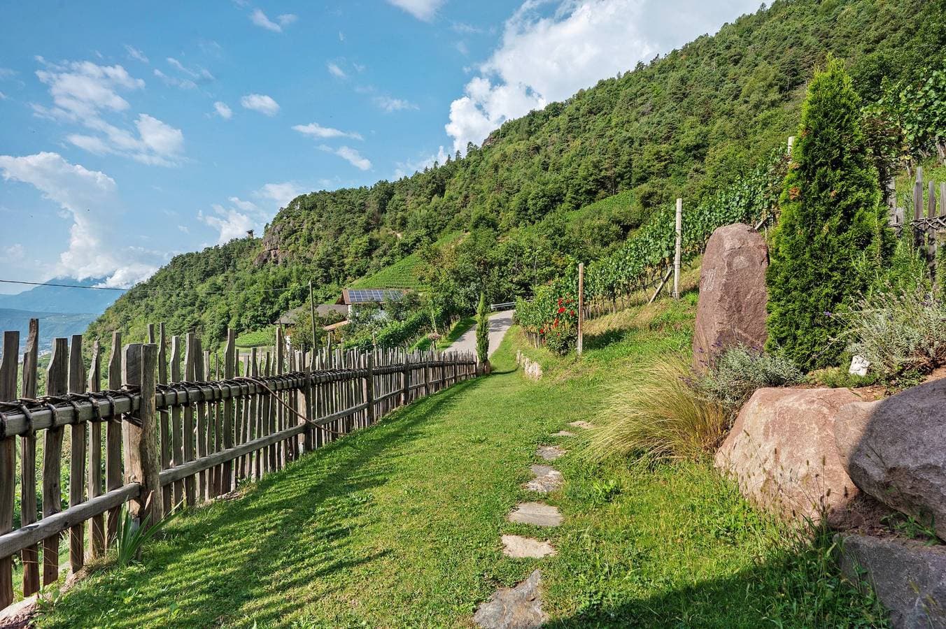 Foto 10 von 47: Apartment 'Lärche' mit Bergblick, Gemeinschaftsterrasse und WLAN