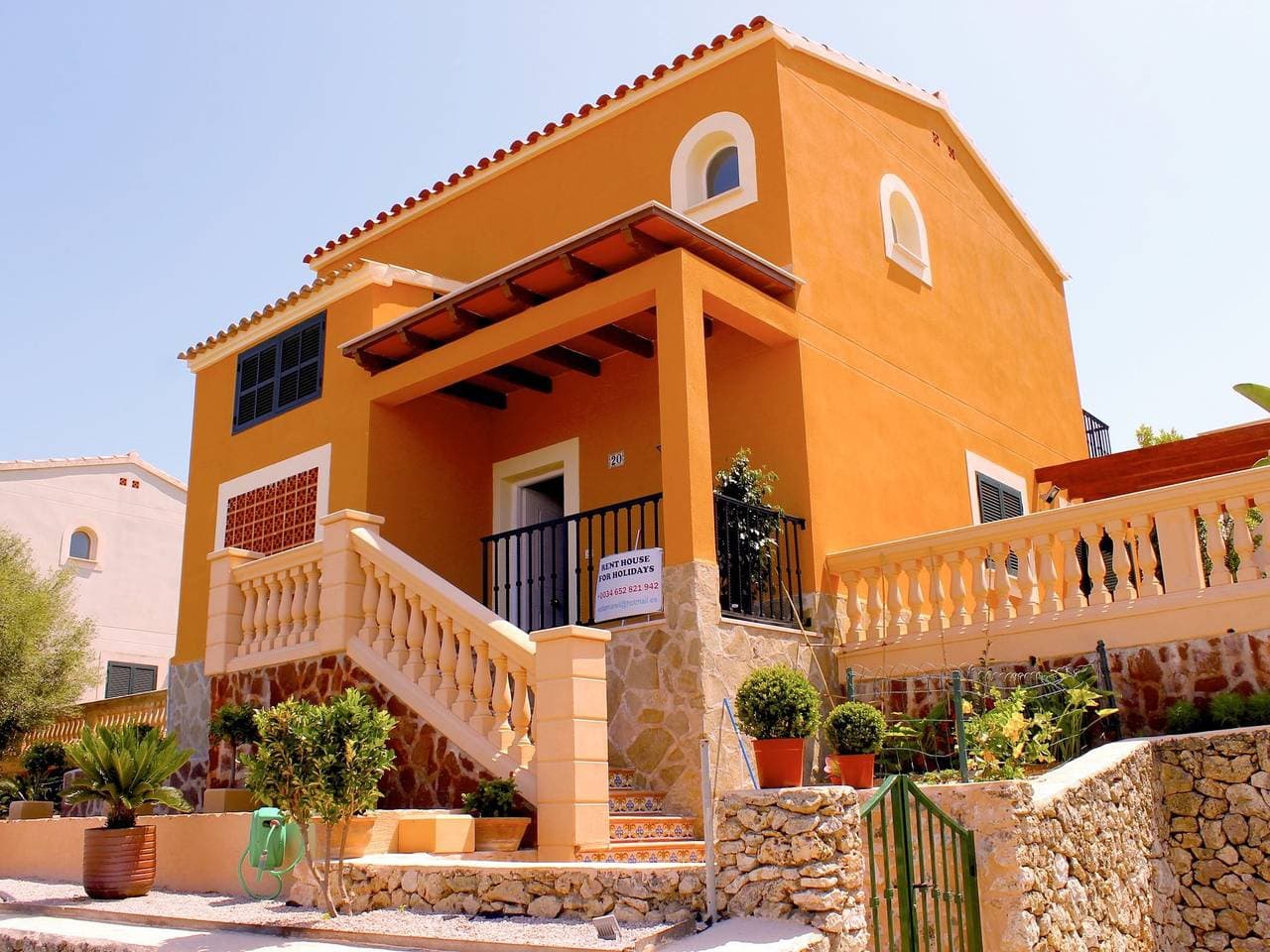Villa in Cala Romantica mit privatem Pool 1