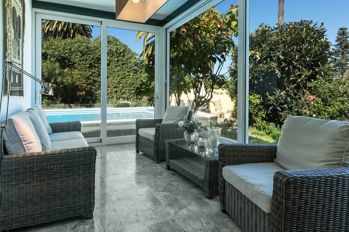 Foto 3 von 26: Luxuriöse Villa "Las Hortensias" mit privatem Pool, Garten und WLAN