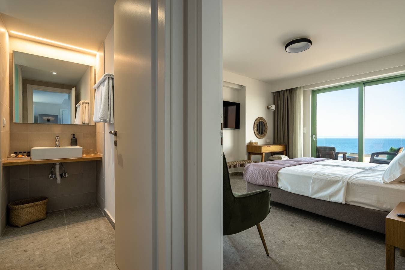 Foto 7 von 20: Ferienwohnung "Joy Horizon" mit Meerblick, Balkonen & WLAN
