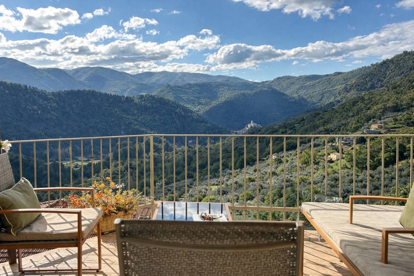Foto 3 von 44: Umbria Casa Vacanze – Panorama und Entspannung nahe Marmore-Wasserfall