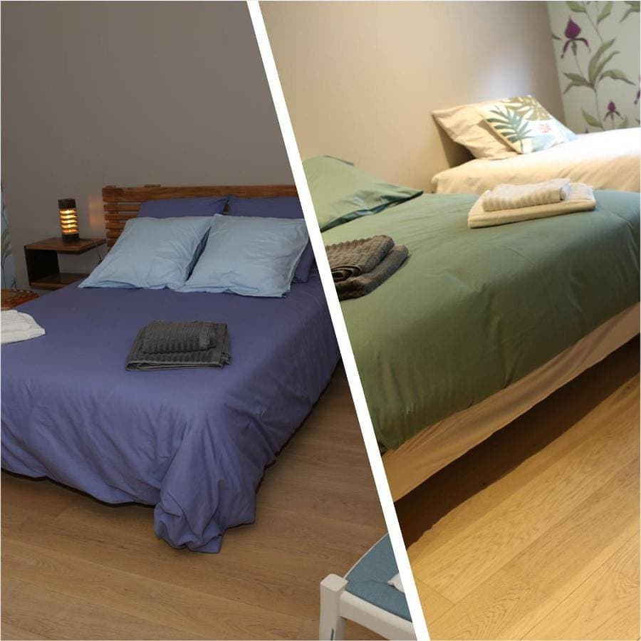Chambres avec salle de bain et petit déjeuner chez JP&Josy 1