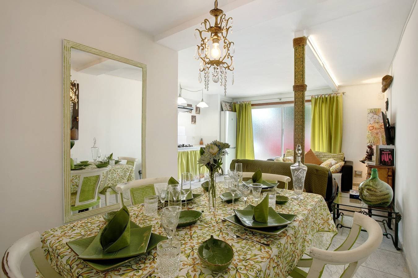 Foto 12 von 28: Ferienwohnung 'Jardín Del Sol planta baja' mit privaten Terrassen, eigenem Garten und WLAN