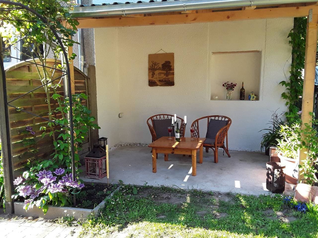 Foto 6 von 32: Ferienwohnung 'Wolf' mit privater Terrasse, Gemeinschaftsgarten und WLAN