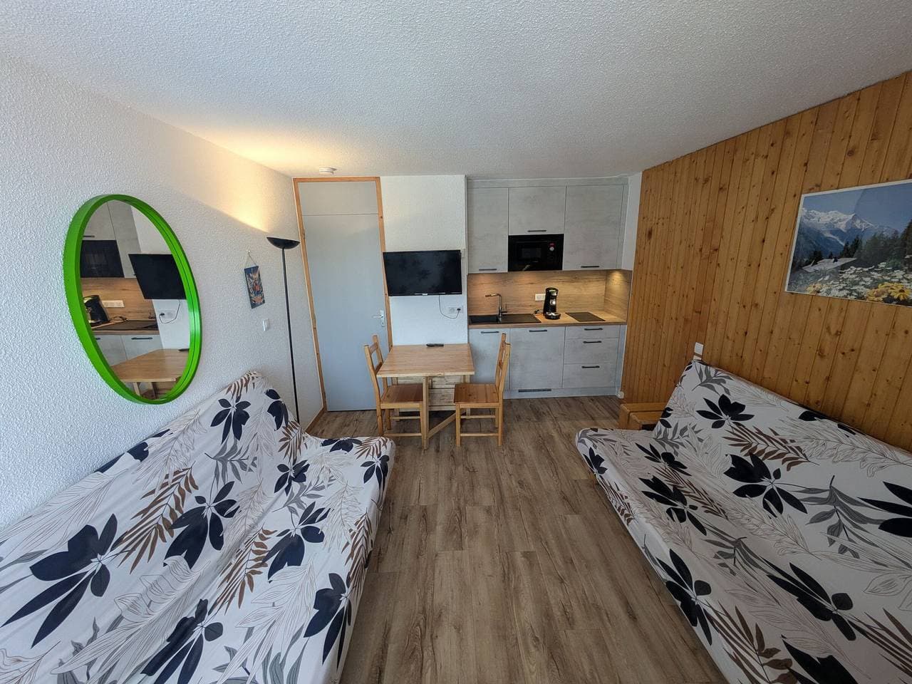 Foto 7 von 12: Renoviertes Studio Plagne Village, direkt an der Piste, 2-3 Pers.