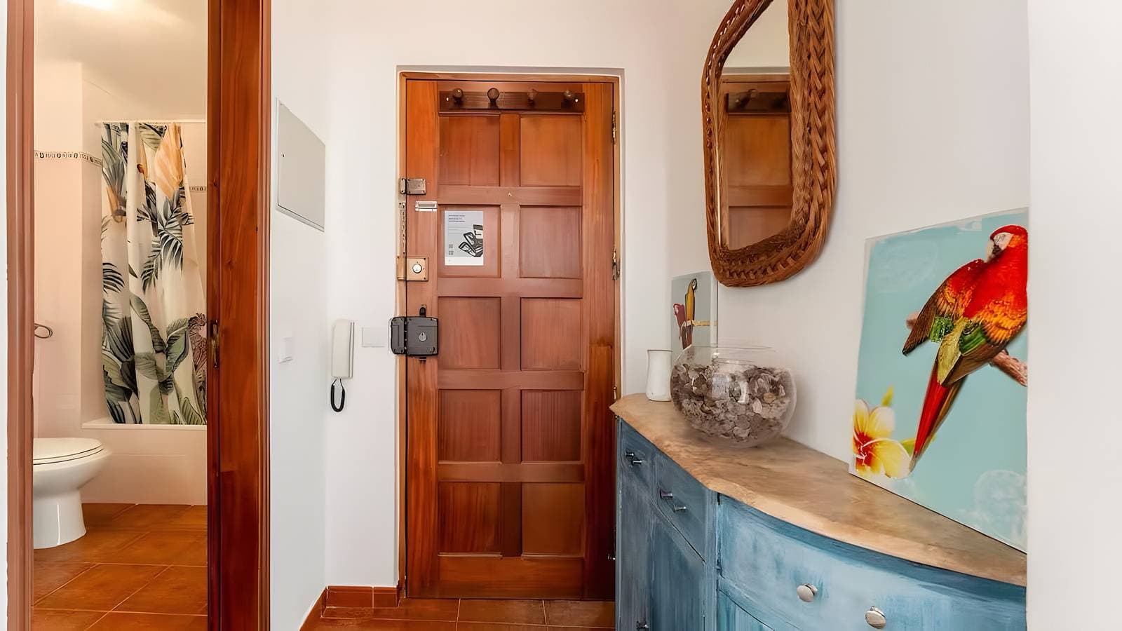 Foto 10 von 19: Apartment 'Casa Rosa dos Ventos' mit Meerblick, WLAN und Klimaanlage
