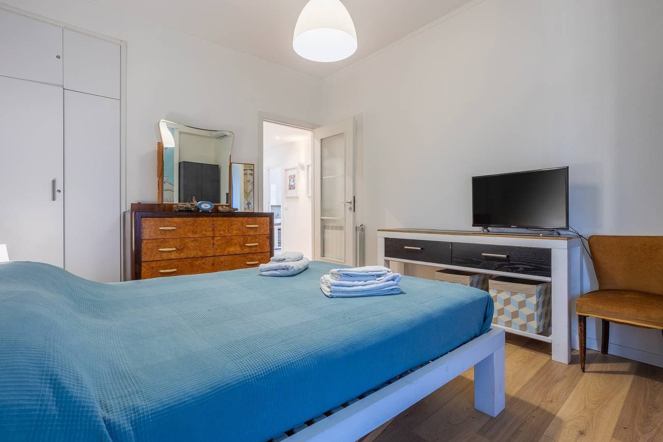 Foto 12 von 22: Ferienwohnung "Mit Blick auf das Meer" in Strandnähe mit 2 Balkonen und WLAN